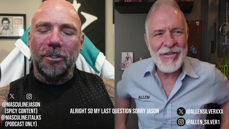 Raw and Uncensored with Masculine Jason: Porn Star Confessions - Allen Silver (episode 187)