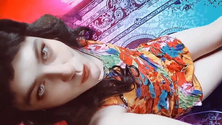 Kitty_Cross: Mais linda gozada ladyboy mãos livres grande carga de porra...