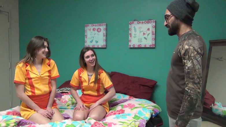 Jerky Girls: 2 Stroke Girls Episode 2 Featuring Violet Thompson, Sandy Thompson