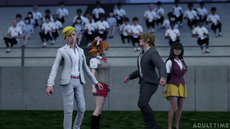 Hentai Sex School: Hentai seks koleji 2. yarıyıl bölüm 5 - parça ve alan