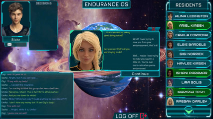 Dirty GamesXxX: Stranded In Space: hot girls sending nude pics. Ep.12
