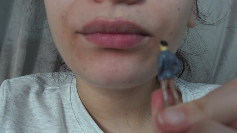 AmayaMori: 내 거대한 의붓 여동생이 작은 의붓형제와 치과 의사를 연기하고,