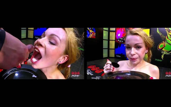 Gang Bang Germany: Ggg John Thompson Rebecca Teeny वीर्य की खोज करती है