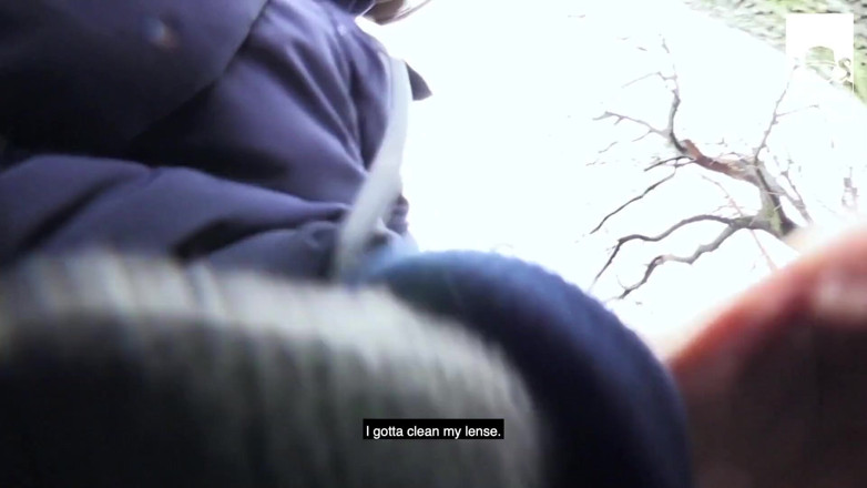 Steven Shame: Outdoor cumshot! Nerd-slut deserves a public rough fuck: Stella Star -...