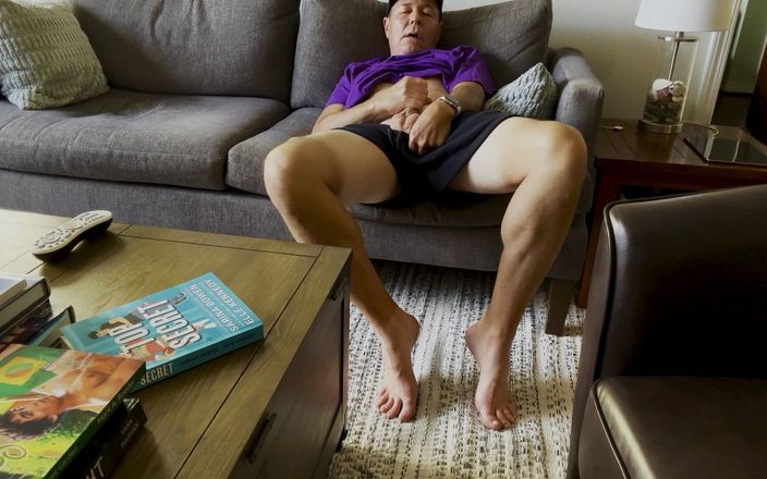 Barefoot Blake: I Jerk off on My Sofa