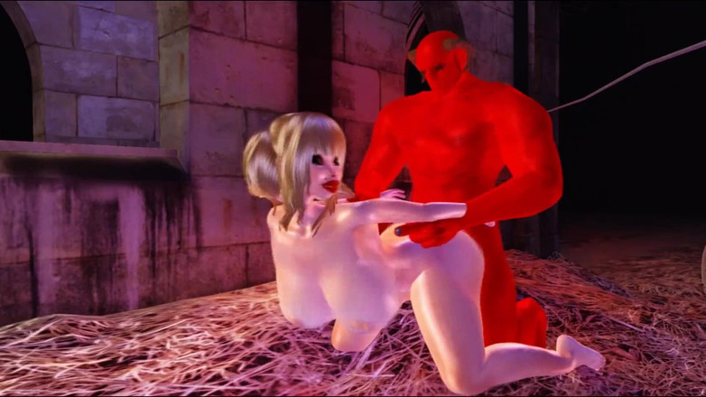 Games looper sex: Демон Zozo трахает Lorey (18 из 19)