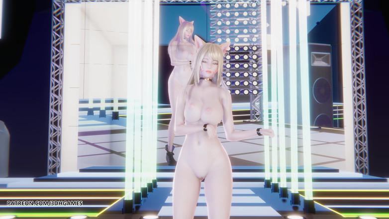 3D-Hentai Games: [mmd] T-ara - Ahri tellement fou, danse nue sexy, League of...