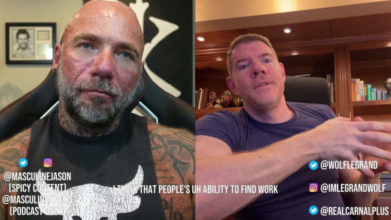 Raw and Uncensored with Masculine Jason: Confesiones de estrellas porno - Legrand Wolf parte 2 (episodio 175)
