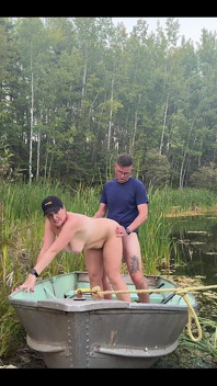 Doggystyle on Boat in the Forest