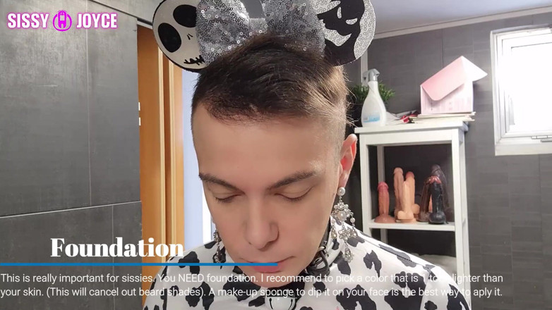 Sissy Joyce: Tutoriel de maquillage pour les tapette
