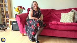 Curvy Mature Nikki Likes to Get Naughty When She's Home Alone