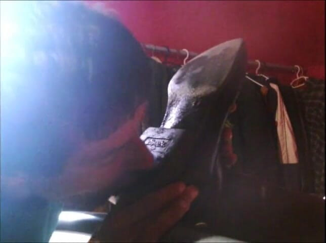 Henry029: Licking riding boots