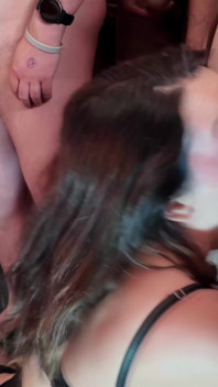 Three Most Beautiful Sluts Want Their Cum