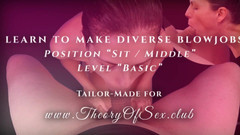 TheoryOfSex: Giorno 1 di 9. Ho imparato a fare pompini diversi. Posizione "Siediti / centrale"....