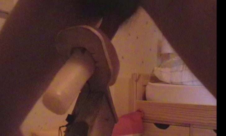 Mark Hannes: Fleshlight Pussy Stand Fuck Masturbacja