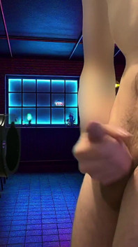 Twink Using His Masturbator - Loud Moaning