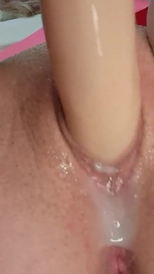 Ana Crane: Hot Dildo Masturbation - Close-up Pleasure with My Beloved Toy