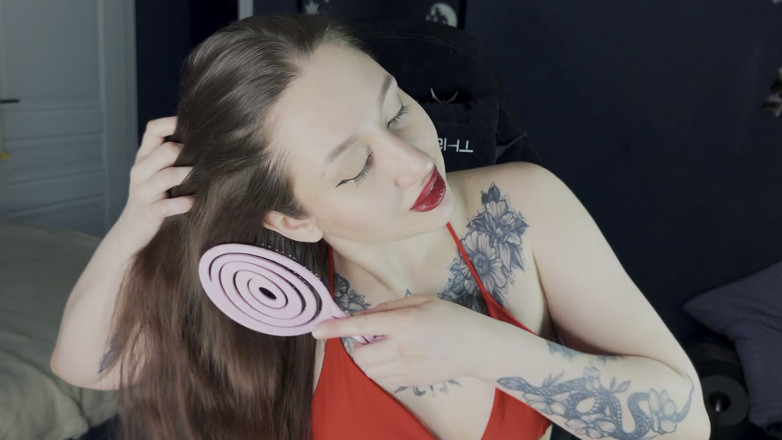 JessLux: Necken mit meinen badebekleidungsstrümpfen und öligem arsch und titten