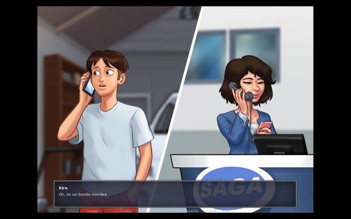 HotSummer117: Summertime Saga Cap 10 - Minha madrasta adora me masturbar com seu...