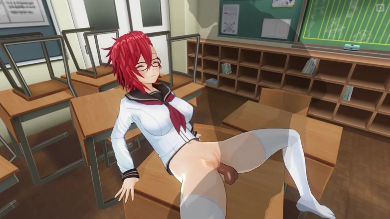 H3DC: 3D 成人动漫在桌子上干了一个女大学生