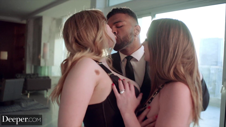 Deeper: Deeper. Laney &amp; Troy Have Intense Threesome with Lena Paul
