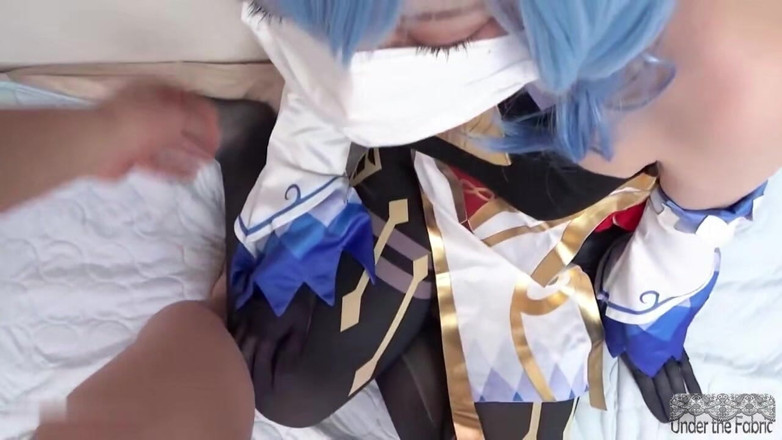 Asian cutie: Genshin Ganyu Cosplay, a Sweet Facade Gives Way to a...