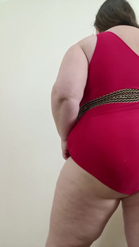 New Red Swimsuit