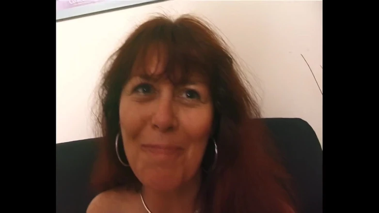 My first cock: Slutty MILF Strips and Gives a Blowjob