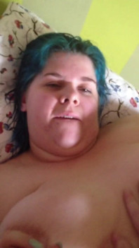 Blue Hair Blowjob