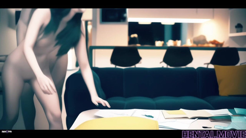 Hentai.movie: Zihin kontrolündeki adam Japon piliçle sikişiyor