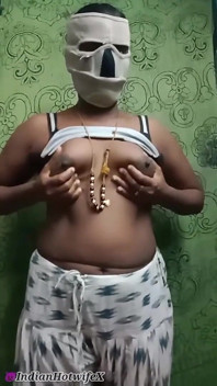Curvy Tamil Desi Slutwife's Big Ass, Boobs & Hairy Pussy Strip for Cuck Husband - Indianhotwifex