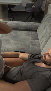 Sudden Visitor!! Hot Slutty Teen Gets Fucked by Big Cock Throughout the Apartment!