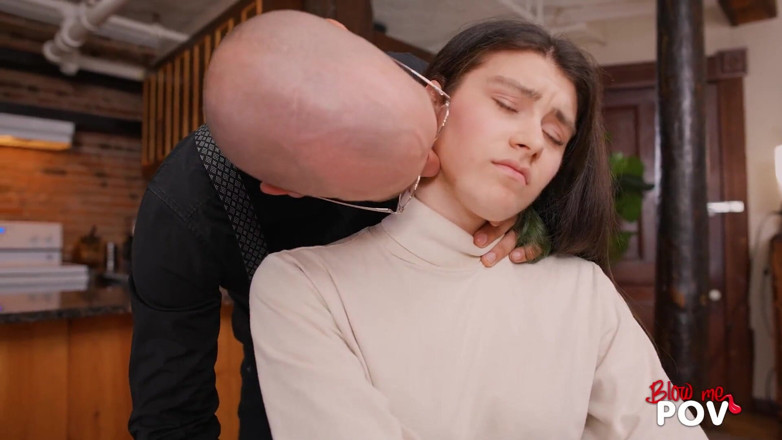 Blow me POV: Blow me PoV - A sinner teen sucks her priest to...
