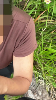 Tragando semen en público