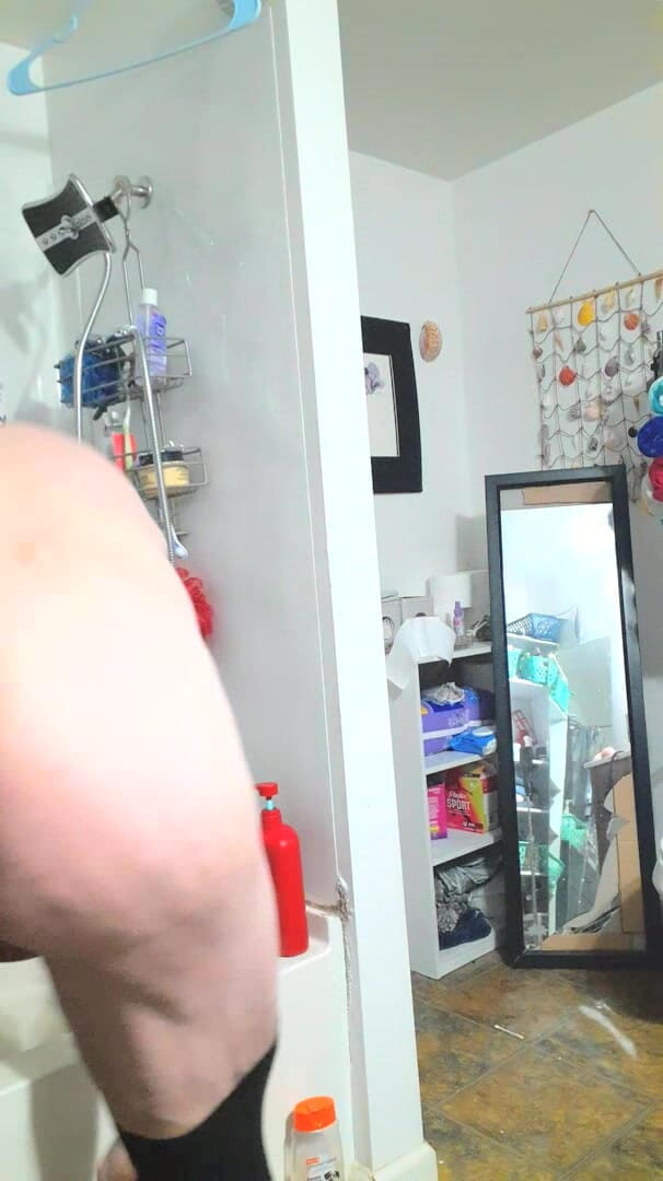 Cd Michelle lingerie: Cdmichell trägt sexy schwarzen tanga-body aus einem stück