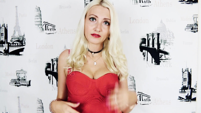 Helena Moeller: Small cock humiliation by blonde goddess