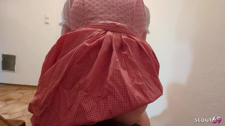 Scout69: German Bavarian Girl in Dirndl Seduce Husband of Step-sister to...