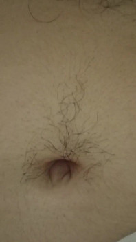 Hairy Pussy and Bellybutton