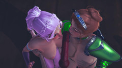 Waifu club 3D: Dvě elfky kouří velkého ďáblova ptáka