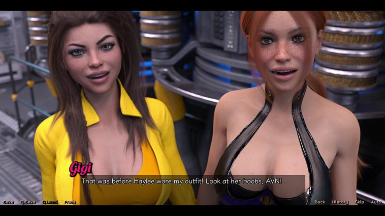 AVN Teller: Stranded in Space - Upcoming Drama with the Hot Step Stepsisters