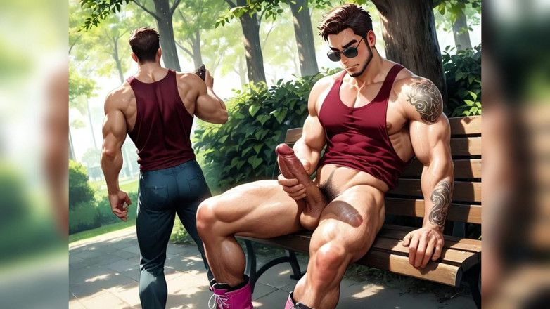 AI gay porn: 큰 자지 덩어리 후장 섹스