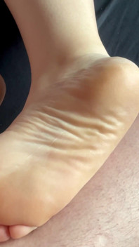 Esposa com pés bonitos