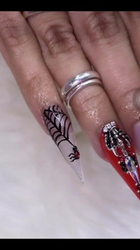 My New Halloween Nails ‍