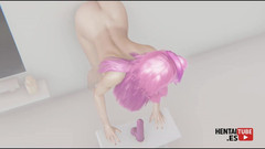 HentaiTubes: Lol hentai - seraphine lagi asik ngentot dildo