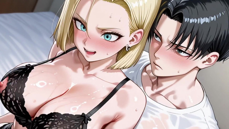 Prznai: Levi (aot) X Android 18 (db)