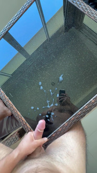 Cum on the Table Before Airbnb Checkout