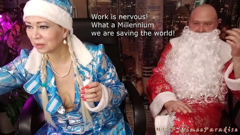 AimeeParadise: Santa Claus and Snow Maiden Are Fucking in the Name...