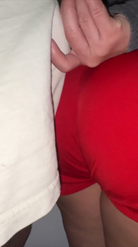She Caresses a Stranger's Erection and Even Lets Herself Get Fucked.