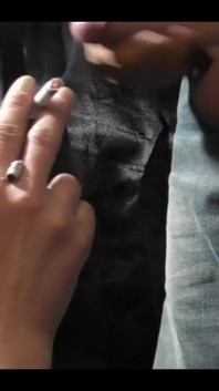 Smoking and Blowjob and Play with His Balls and Cumshot on My Face