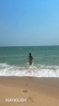 Bikini Dance on the Tropical Paradise Beach